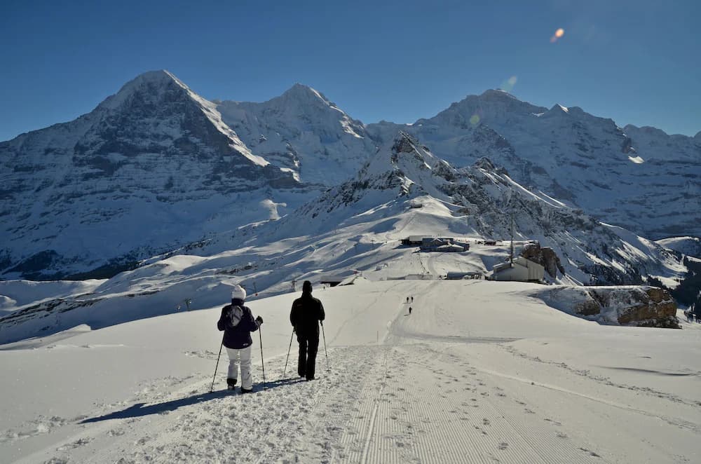 Snowshoeing