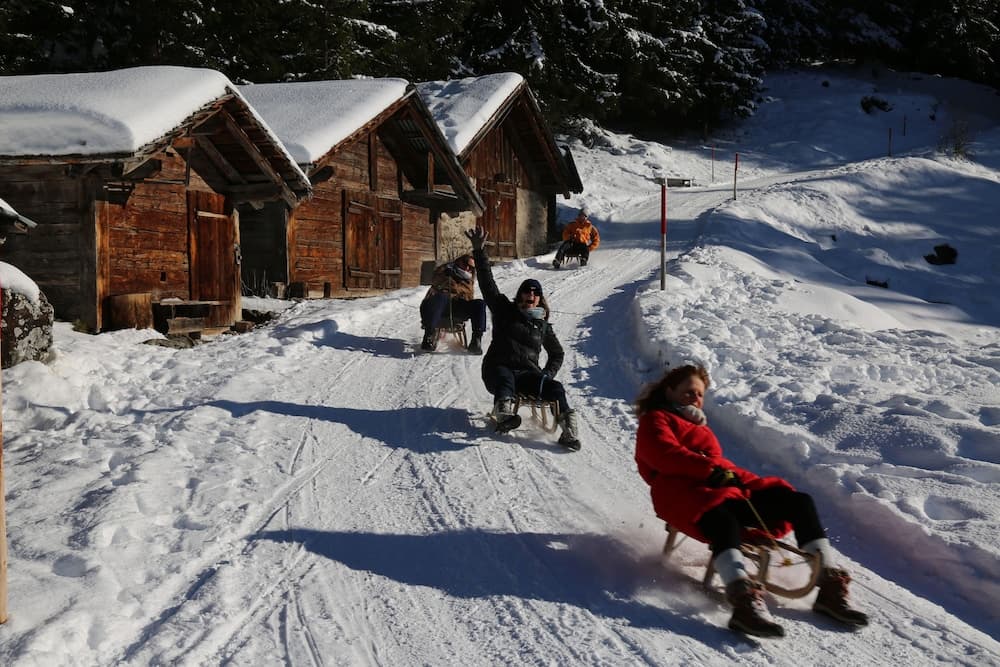 Sledding