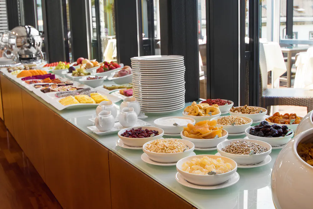Breakfast area