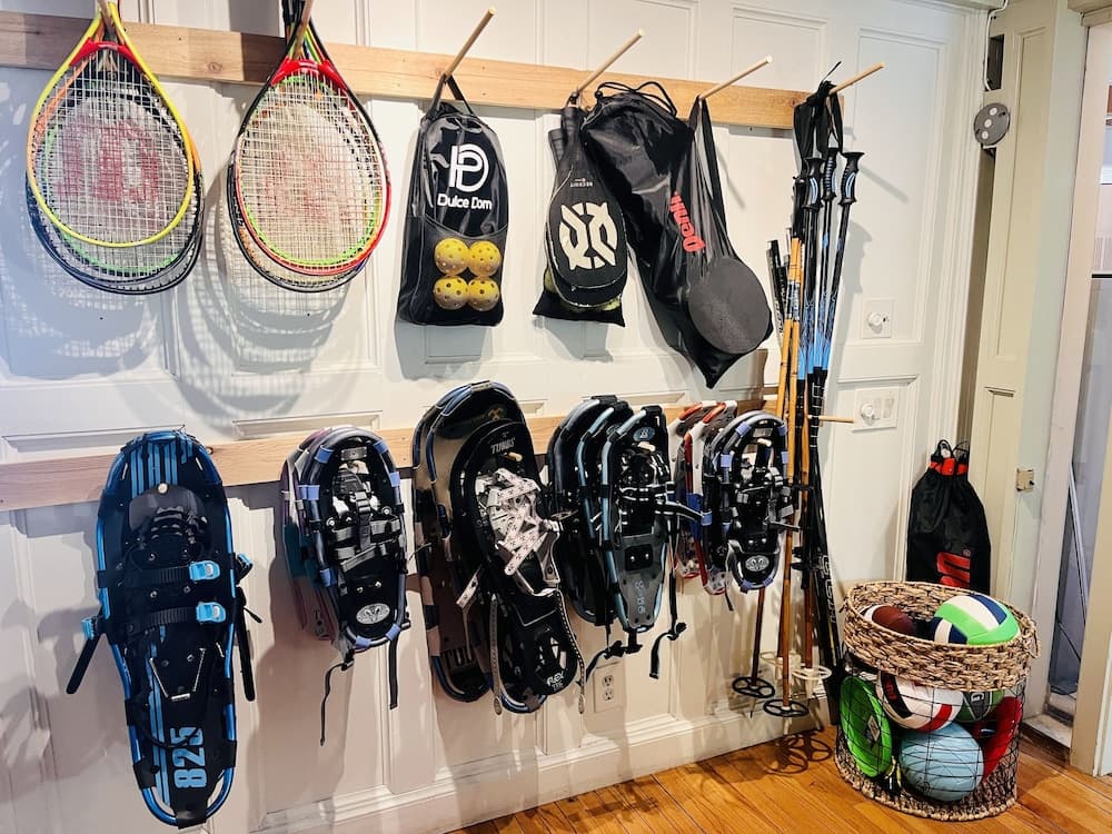 Snowshoeing