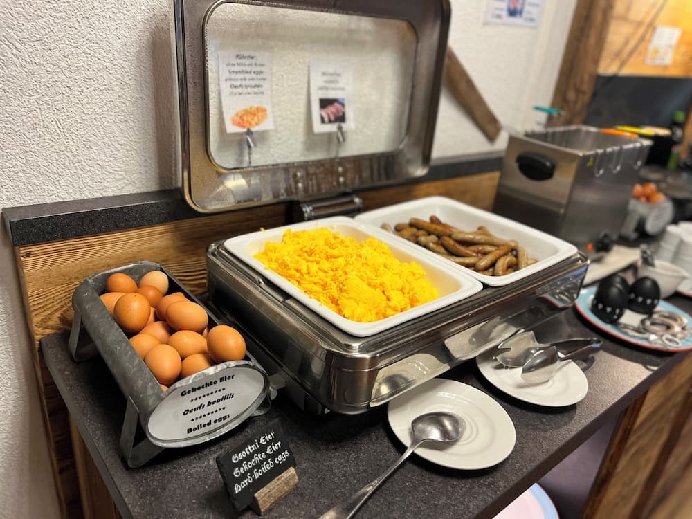Breakfast buffet