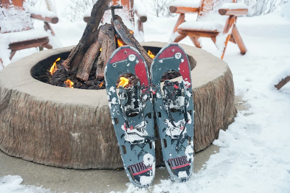 Snowshoeing