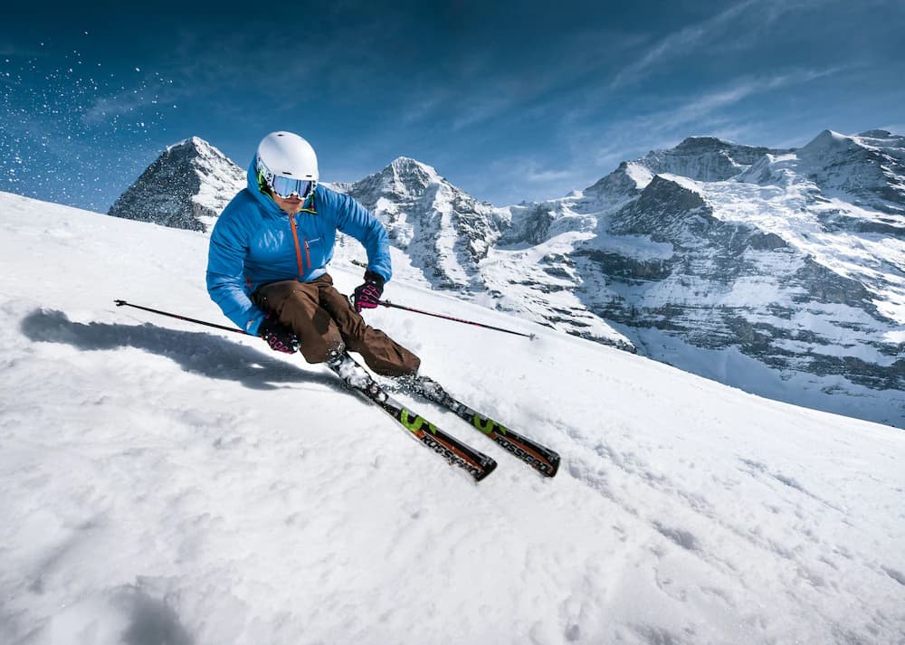 Skiing