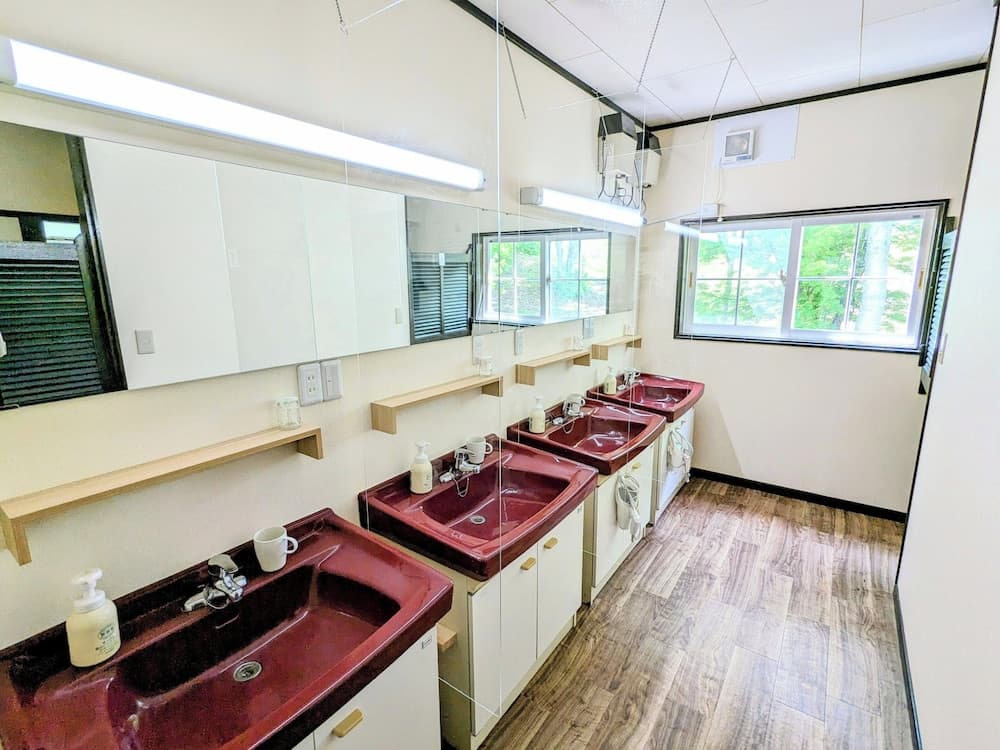 Shared bathroom