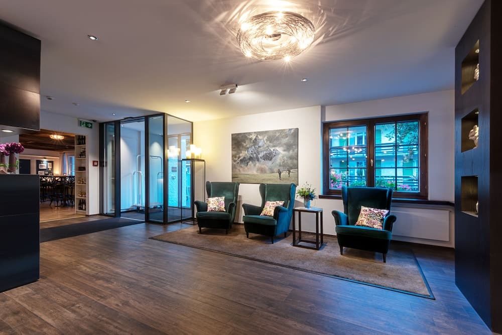 Lobby sitting area