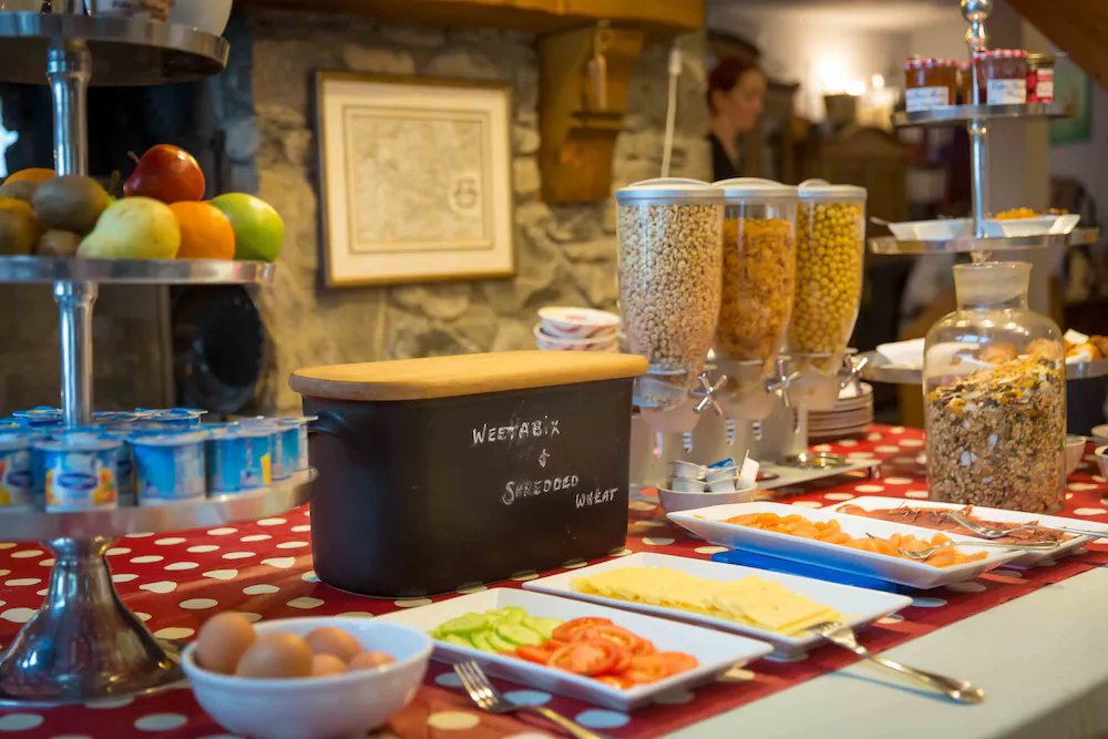 Breakfast buffet