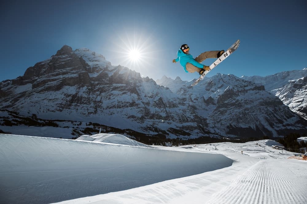 Snowboarding