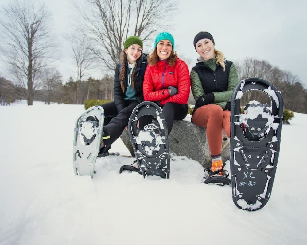 Snowshoeing