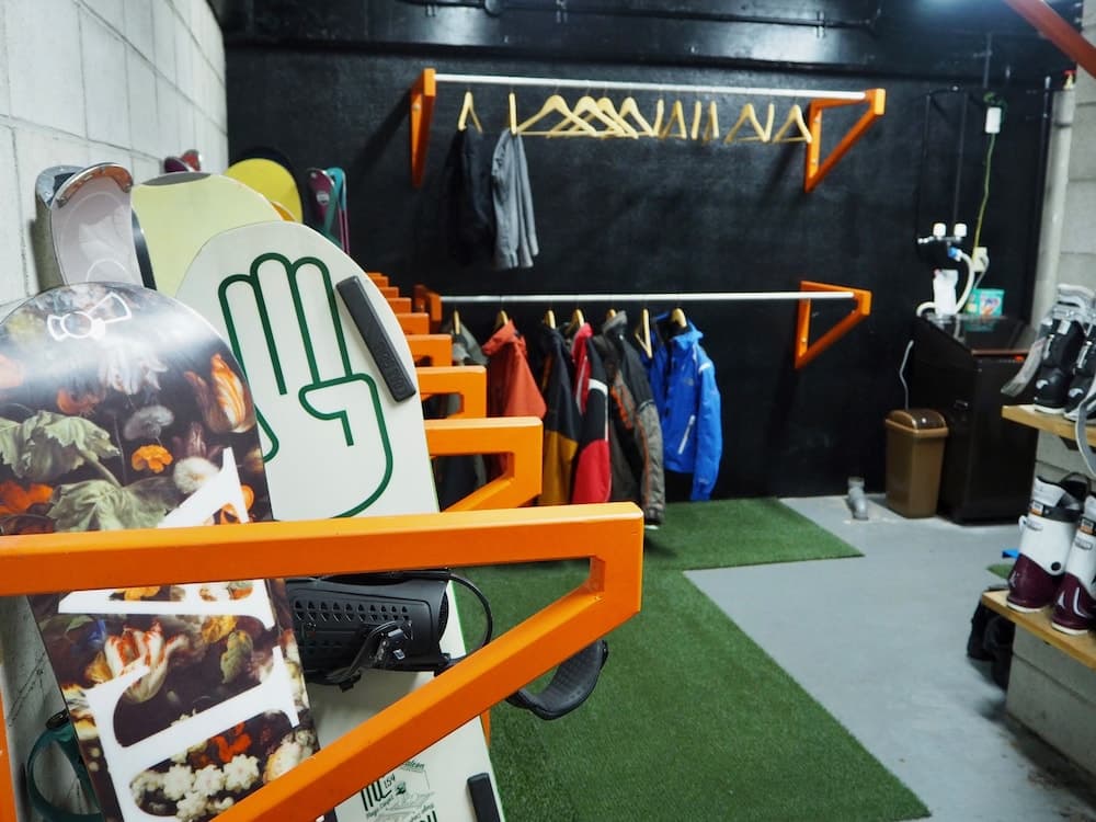 Equipment storage