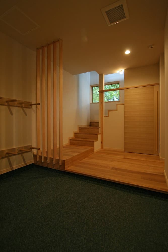 Interior entrance