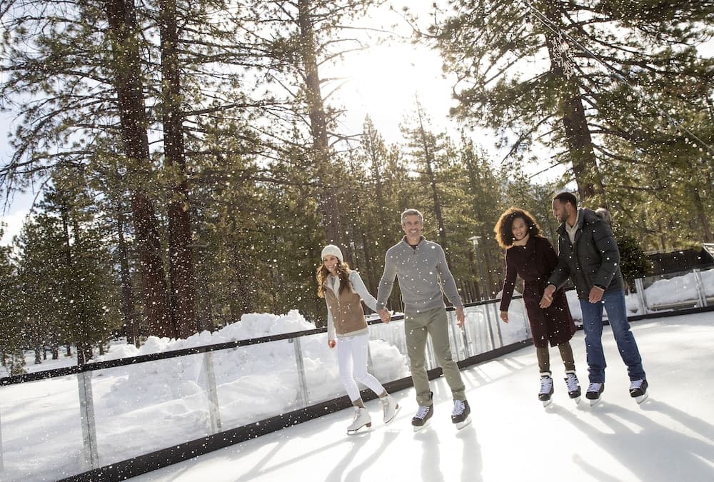Ice skating