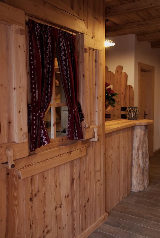 Interior entrance