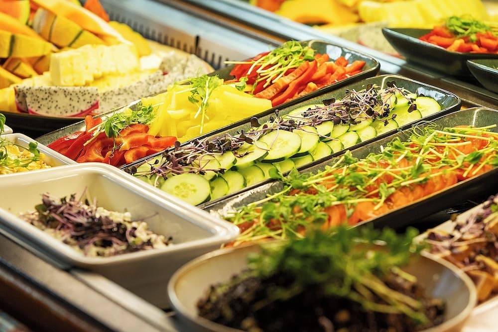 Breakfast buffet