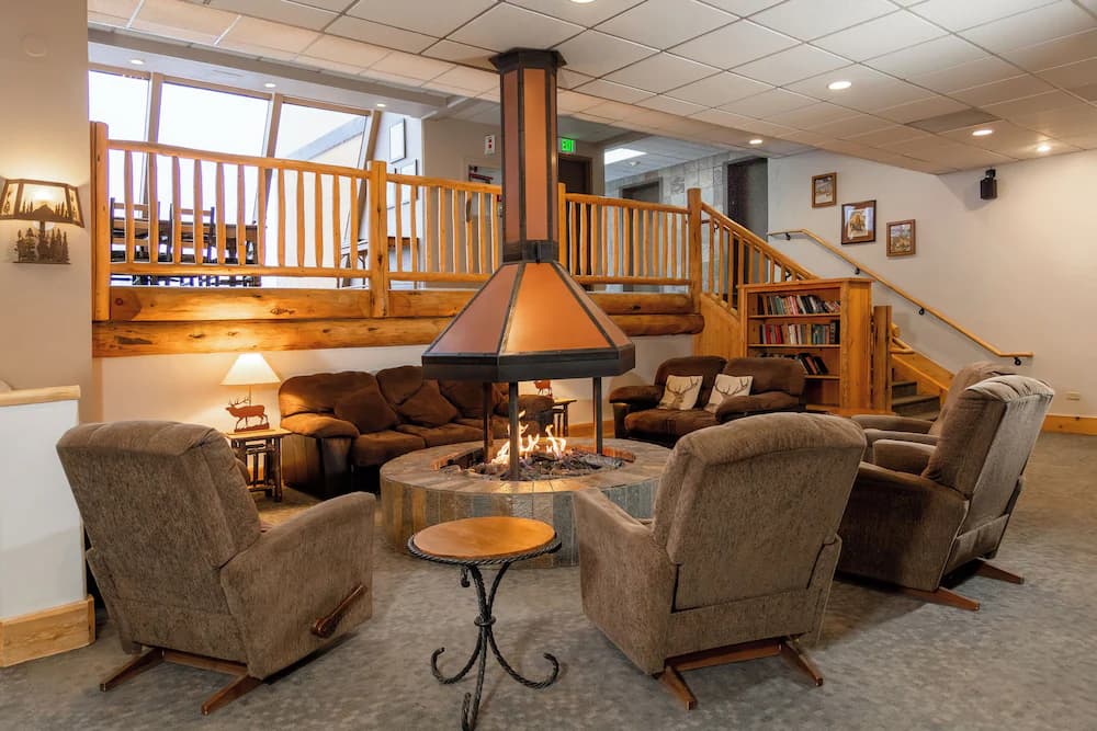 Lobby sitting area