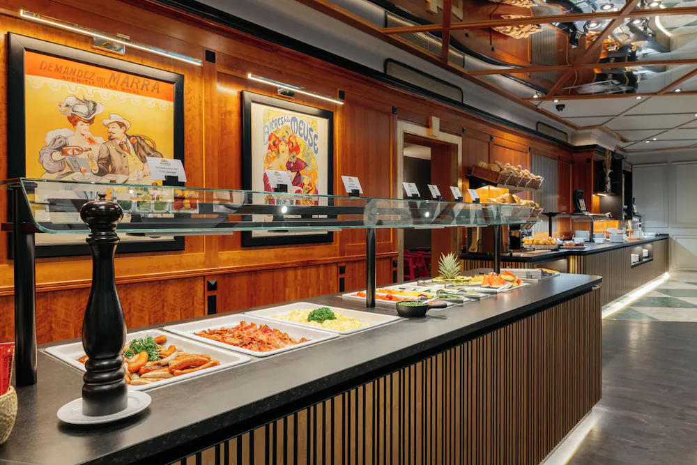 Breakfast buffet