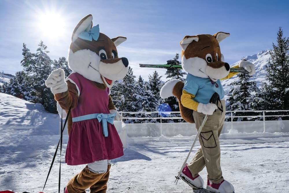 Skiing