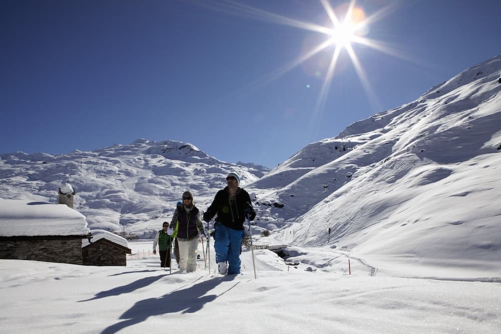 Snowshoeing