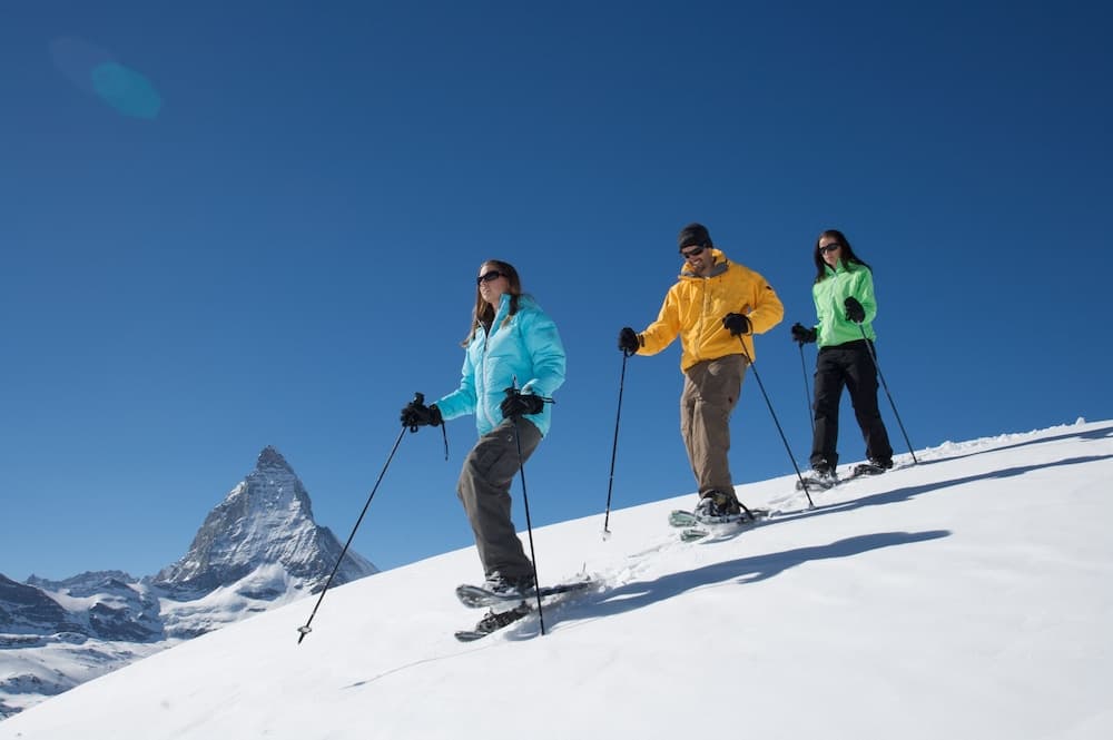 Snowshoeing