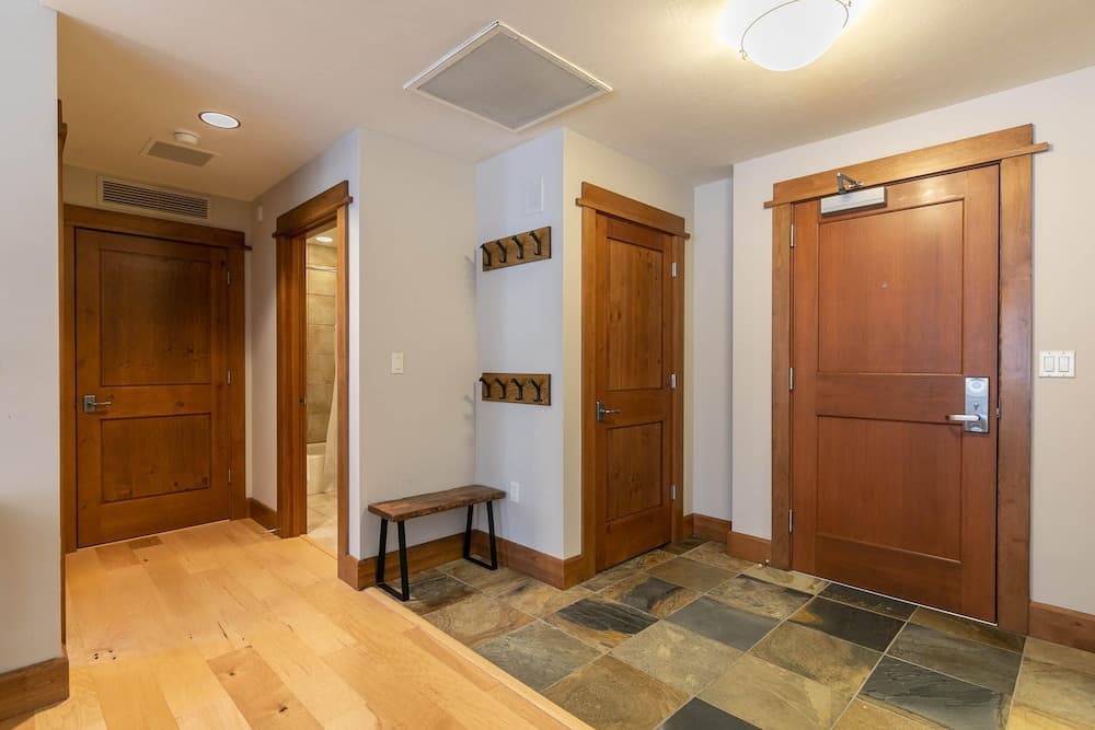 Interior entrance