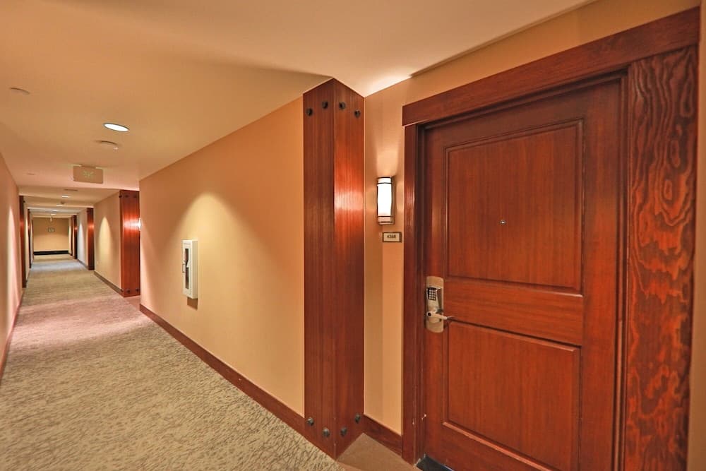 Interior entrance