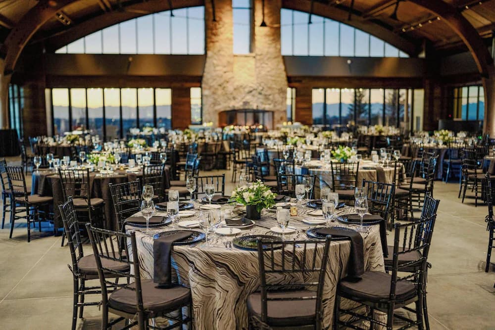 Indoor wedding