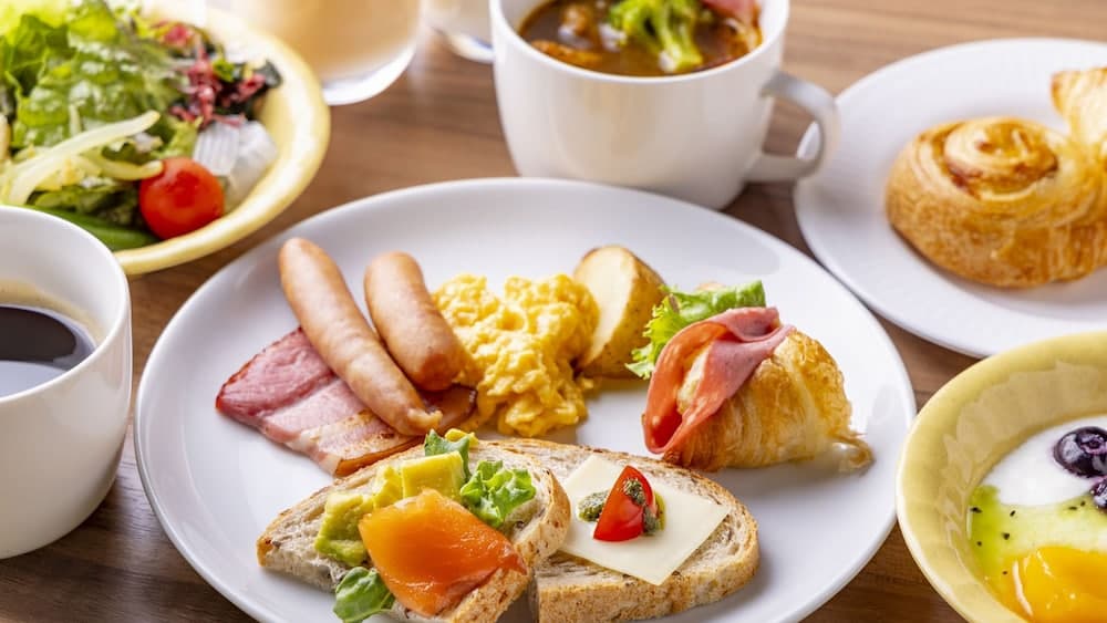 Breakfast buffet