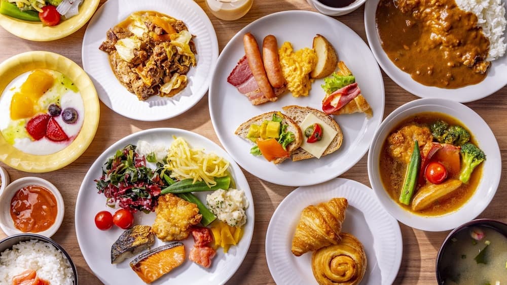 Breakfast buffet