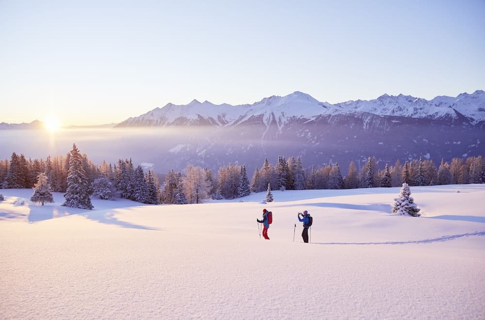 Snowshoeing