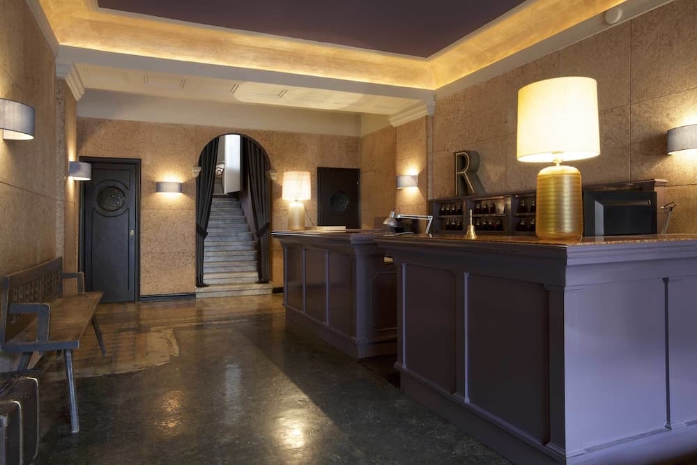 Interior entrance
