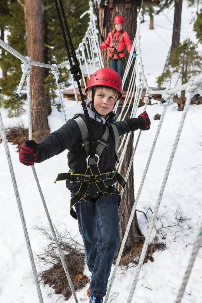 Ziplining