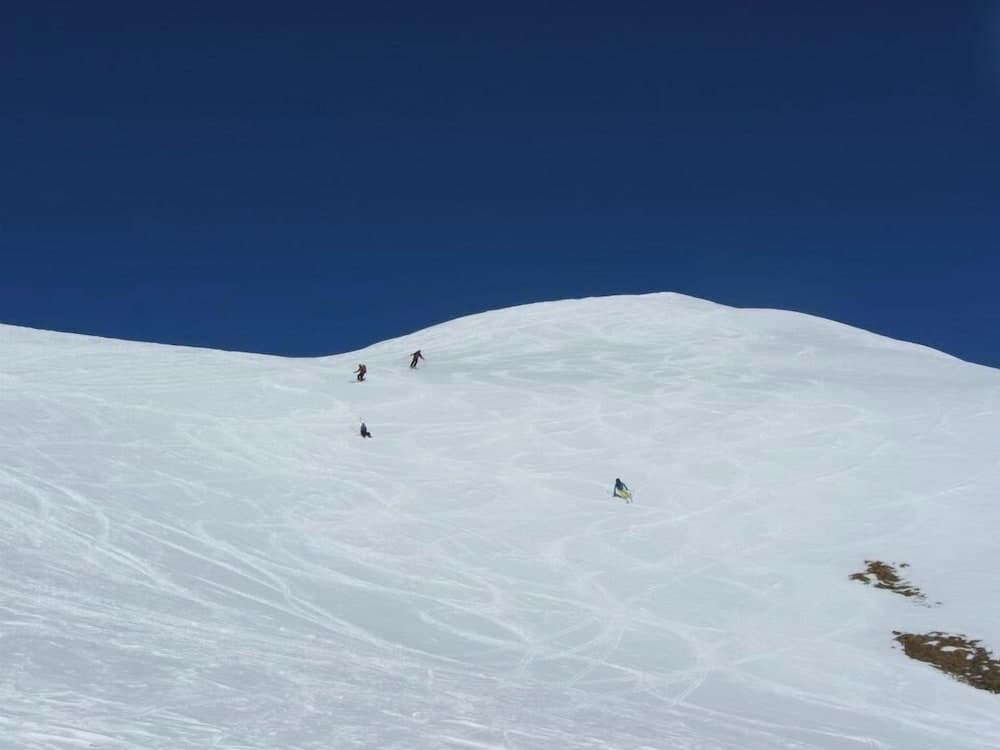 Skiing