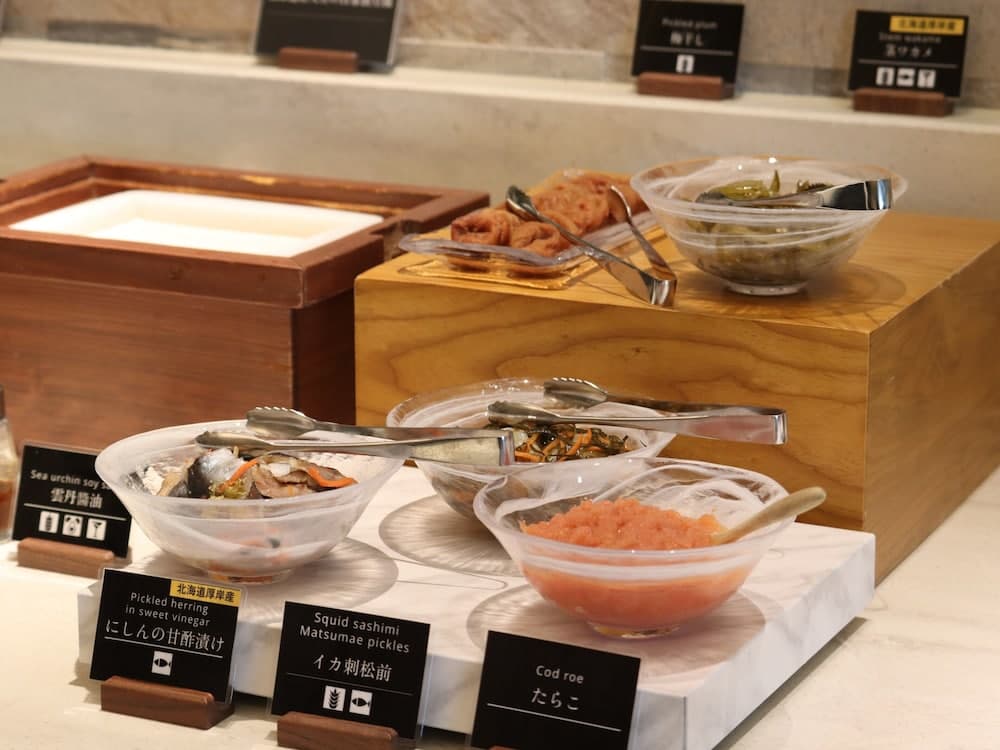 Breakfast buffet