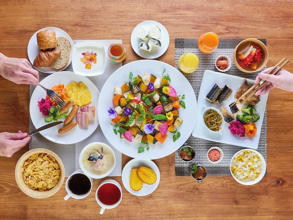 Breakfast buffet