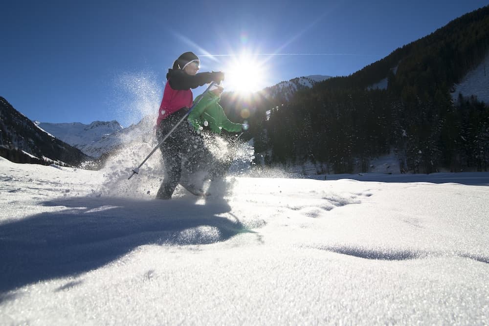 Snowshoeing
