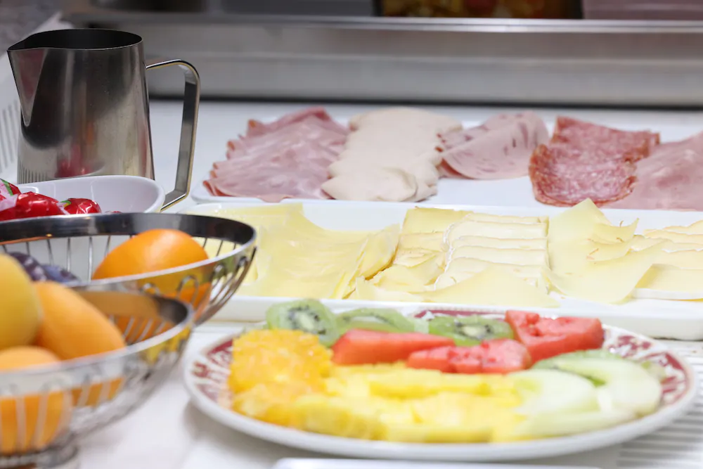 Breakfast buffet