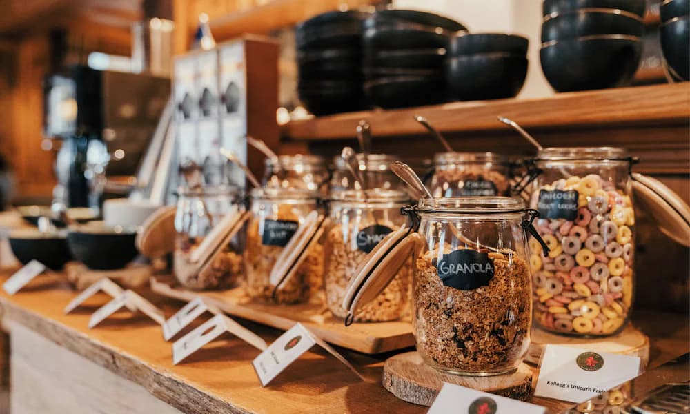Breakfast buffet