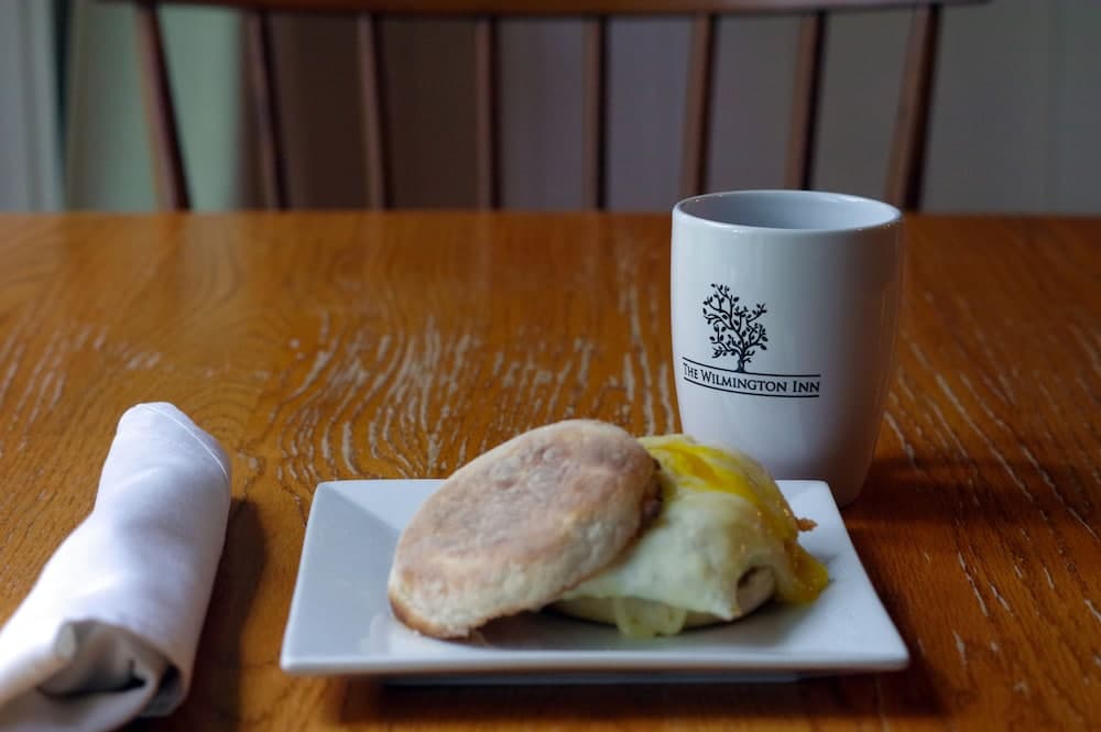 Breakfast area