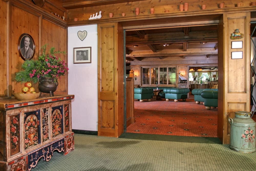 Interior entrance