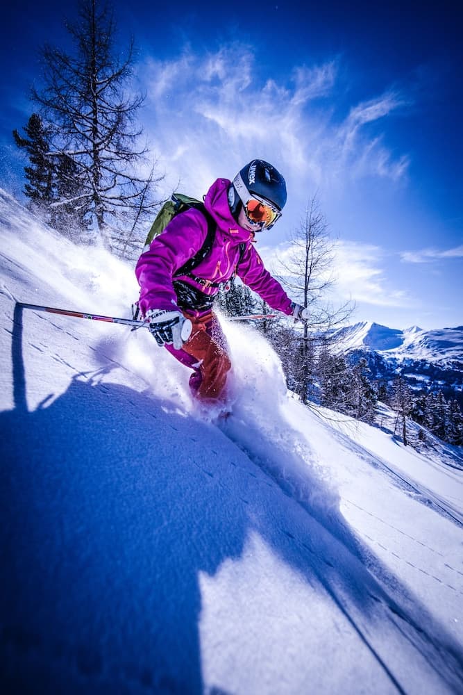 Skiing