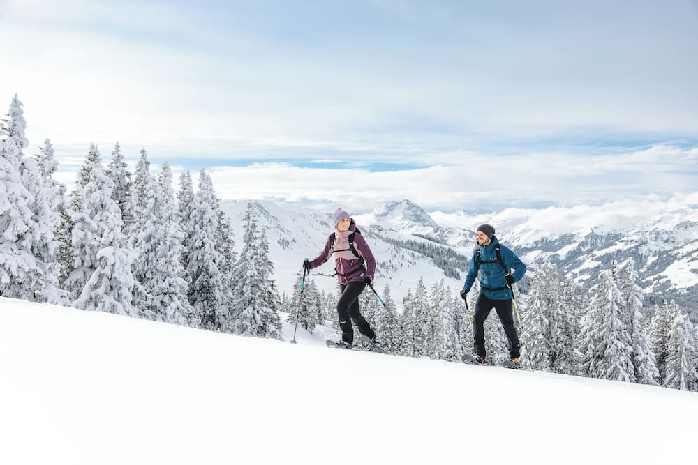 Snowshoeing