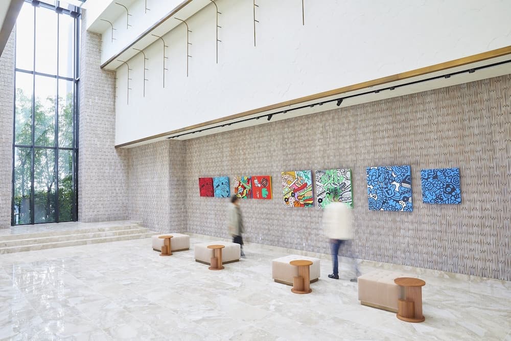 Reception hall