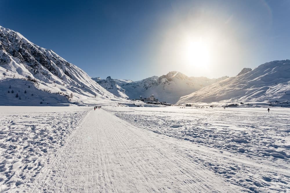 Snowshoeing