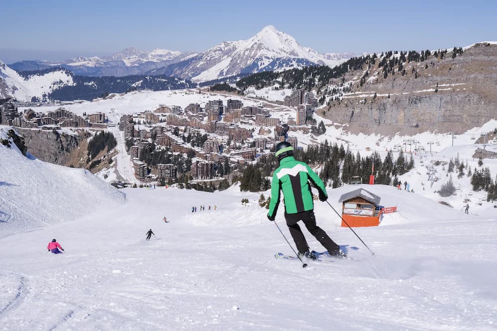 Skiing