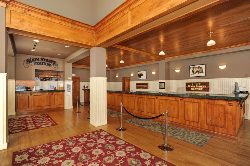 Interior entrance
