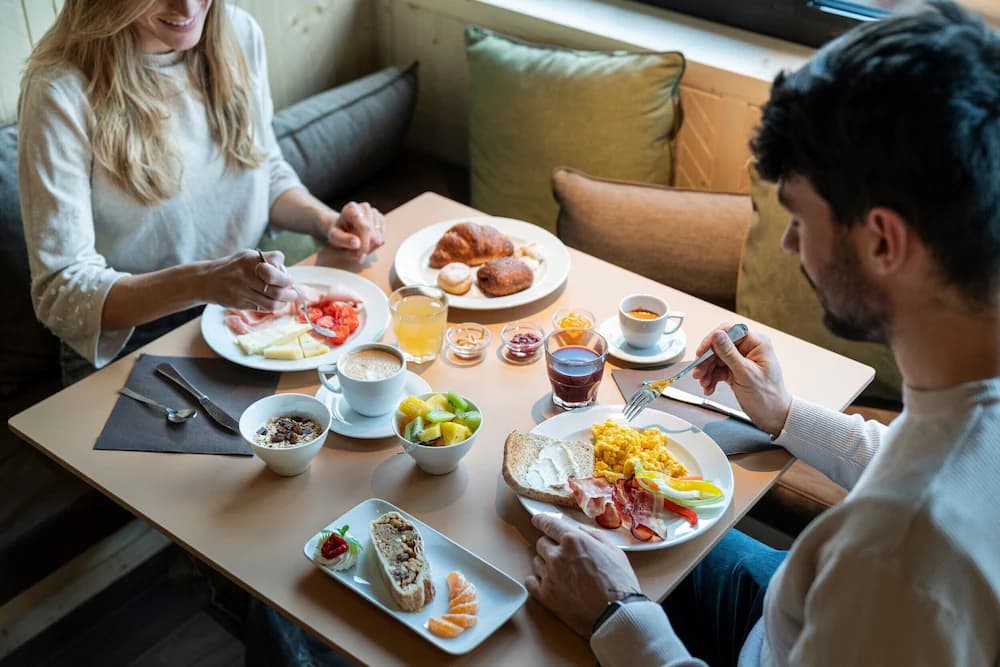 Breakfast buffet