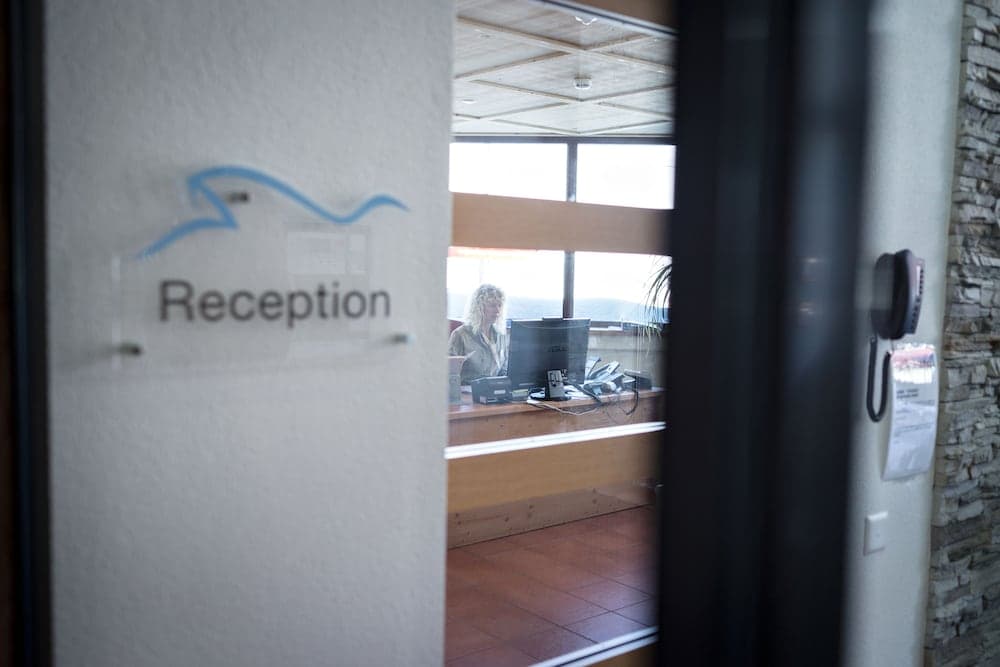 Spa reception