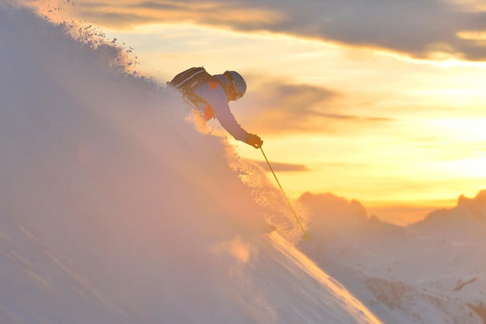 Skiing