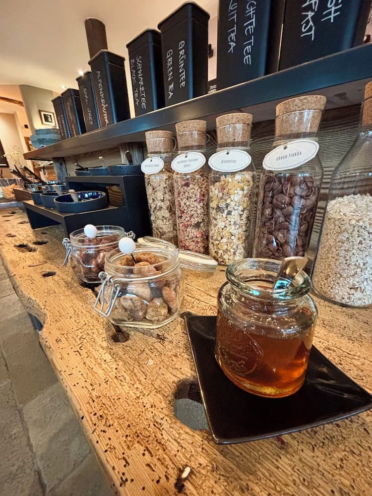 Breakfast buffet