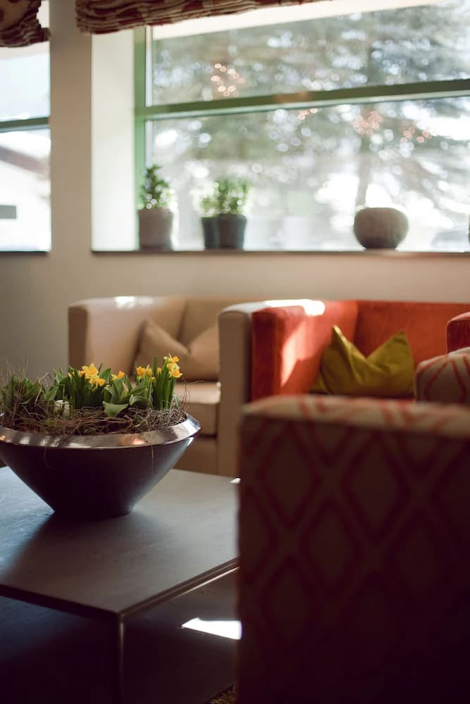 Lobby sitting area