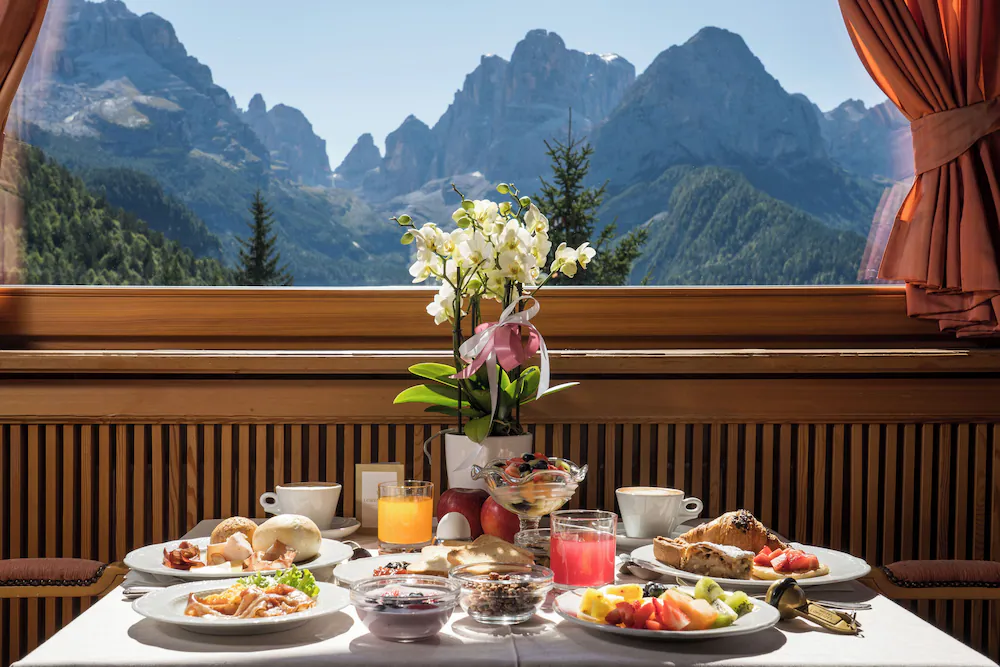 Breakfast area